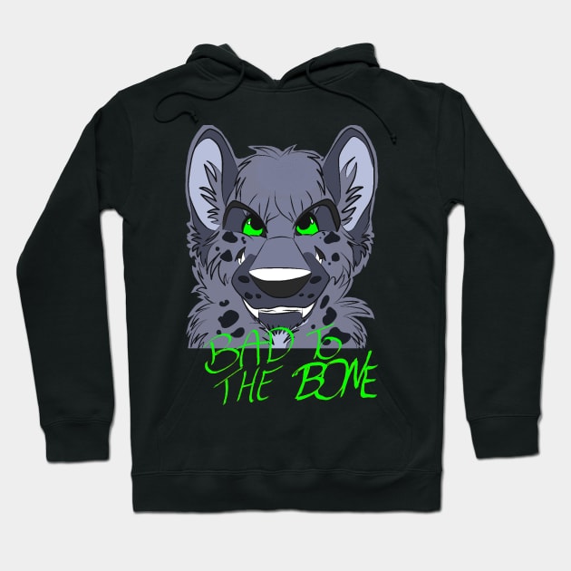 Bad to the Bone Hoodie by poweraded